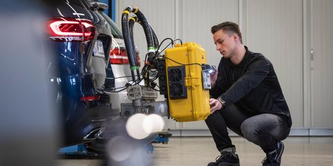 Μέτρηση ρύπων σε καινούργια αυτοκίνητα 