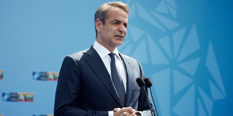 Ο Κυριάκος Μητσοτάκης σε Σύνοδο του ΝΑΤΟ