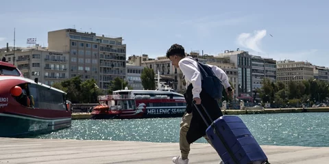 Λιμάνι του Πειραιά επιβάτης