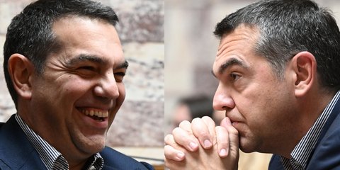 Πριν και μετά την ομιλία του Στέφανου Κασσελάκη στην ΚΟ του ΣΥΡΙΖΑ...