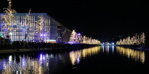 Μαγεύει το χριστουγεννιάτικο σκηνικό στο ΚΠΙΣΝ 