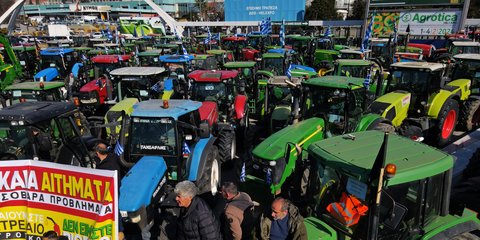 Αγρότες στη Θεσσαλονίκη