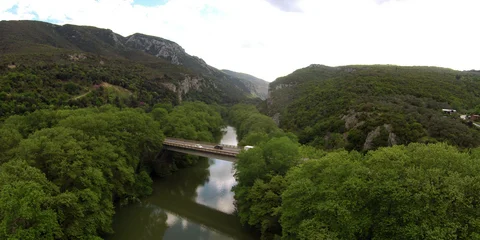 Τέμπη κοιλάδα των Τεμπών Πηνειός