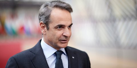 Ο πρωθυπουργός Κυριάκος Μητσοτάκης 
