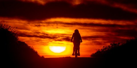 Δύση ηλίου στη Γερμανία