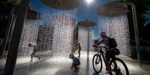 Στο Βίλνιους της Λιθουανίας, θεωρούν καύσωνα τους 32°C!  