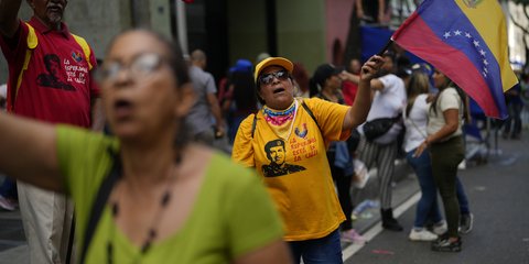 διαδηλωση βενεζουελα