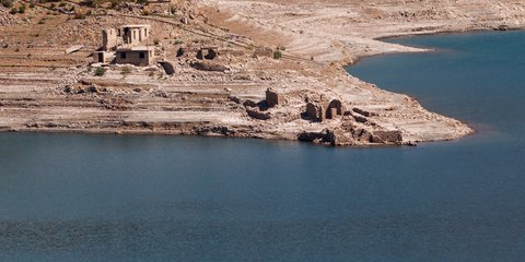 Μειωμένη η στάθμη του νερού στον Μόρνο λόγω της ανομβρίας