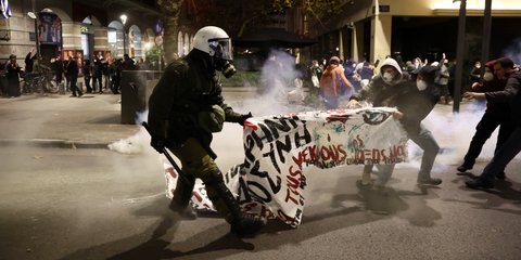 Νέος γύρος επεισοδίων στο Σύνταγμα- 