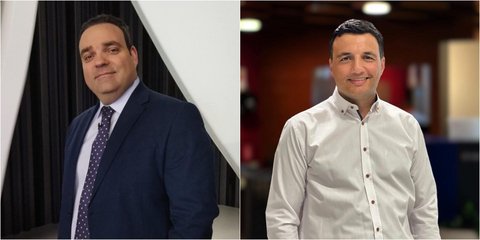 Κλέαρχος Μαρουσάκης και Γιώργος Τσατραφύλλιας