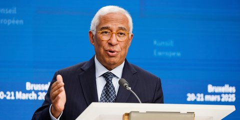 Ο πρόεδρος του Ευρωπαϊκού Συμβουλίου Αντόνιο Κόστα