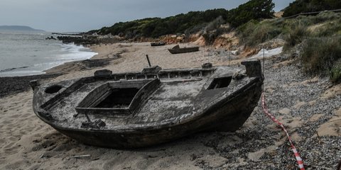 Σκηνικά από τα γυρίσματα της ταινίας «Οδύσσεια» στην Βοϊδοκοιλιά 