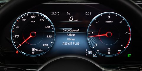 Πίνακας οργάνων ντίζελ αυτοκινήτου 