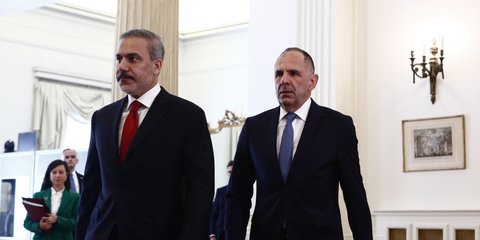 Συνάντηση Γ. Γεραπετρίτη-Χ. Φιντάν 