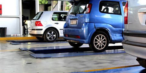 Έλεγχος αυτοκινήτου σε ΚΤΕΟ