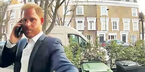 O πρίγκιπας Χάρι χτυπάει κουδούνια στο Λονδίνο