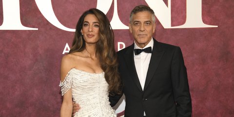 Ο Τζορτζ Κλούνεϊ και η σύζυγός του, Αμάλ