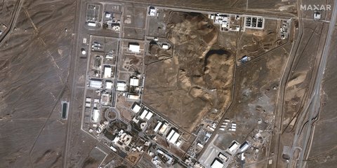 O κύριος σταθμός εμπλουτισμού ουρανίου του Ιράν στη Νατάνζ