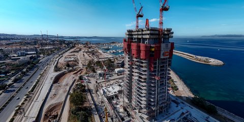 Ο Athens Riviera Tower είναι πλέον το υψηλότερο κτίριο στην Ελλάδα