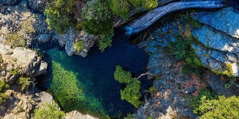 το Φαράγγι του Φονέα στη Σαμοθράκη