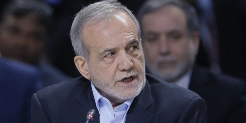 Ο Πρόεδρος του Ιράν, Μασούντ Πεζεσκιάν