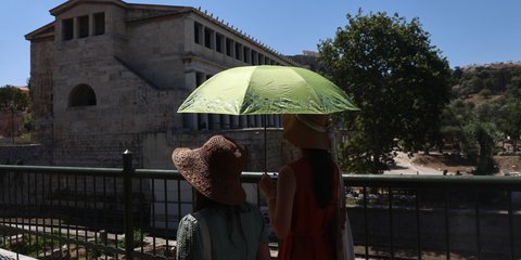 Καύσωνας στην Αθήνα