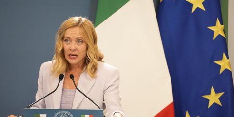 Η Ιταλίδα πρωθυπουργός, Τζόρτζια Μελόνι