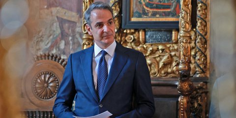Στο Άγιο Όρος ο πρωθυπουργός Κυριάκος Μητσοτάκης