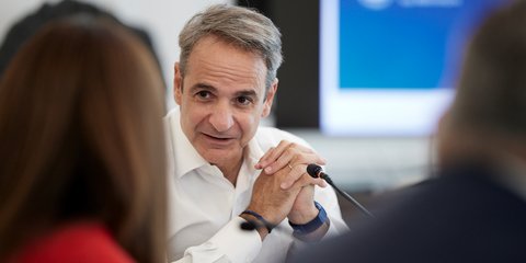 Ο πρωθυπουργός, Κυριάκος Μητσοτάκης