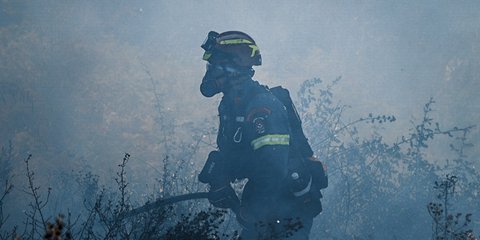 Firefighter Greece