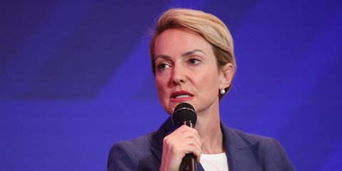 Η εκπρόσωπος Τύπου της ΝΔ, Αλεξάνδρα Σδούκου