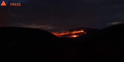 Φωτιά στον Τύρναβο