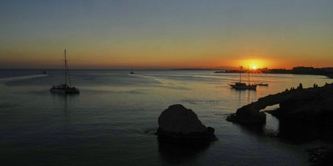 Ηλιοβασίλεμα στην Αγία Νάπα