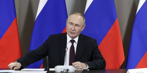 Ο πρόεδρος της Ρωσίας, Βλαντίμιρ Πούτιν 