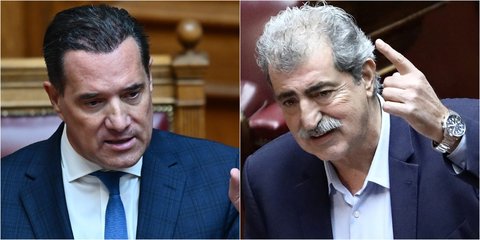 Άδωνις Γεωργιάδης και Παύλος Πολάκης