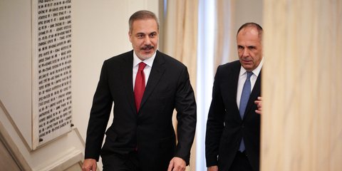 Χακάν Φιντάν και Γιώργος Γεραπετρίτης