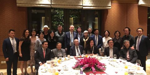 Ο Κινέζος Νομπελίστας ήταν το τιμώμενο πρόσωπο στο δείπνο του Wong Ching