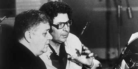 Μάνος Χατζιδάκις και Μίκης Θεοδωράκης