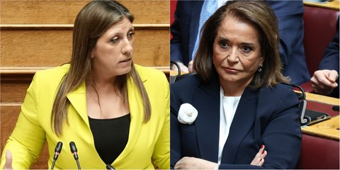 Ζωή Κωνσταντοπούλου και Ντόρα Μπακογιάννη