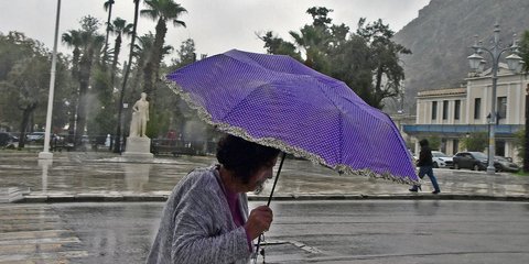 Βροχές σε αρκετές περιοχές της χώρας