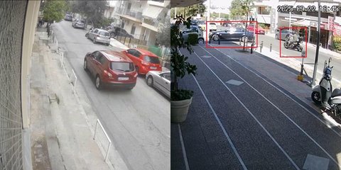 Τα δύο οχήματα που χρησιμοποίησαν οι δράστες στις δολοφονικές επιθέσεις κατά Λάλα και στο Παγκράτι