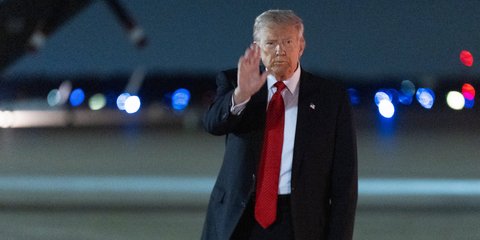 Ο Αμερικανός πρόεδρος Ντόναλντ Τραμπ 