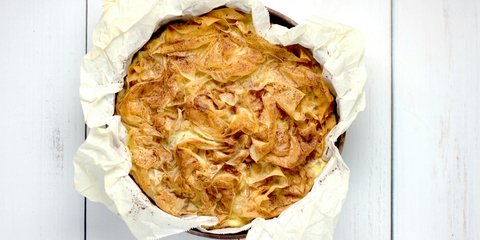 Γαλατόπιτα με φύλλο κρούστας / Φωτογραφία: Unsplash