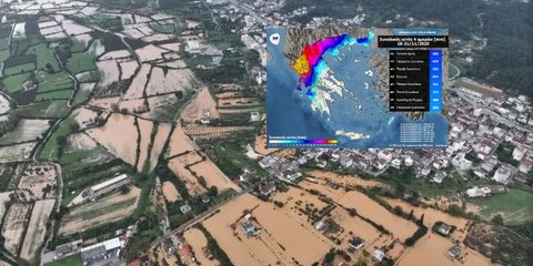 Μεγάλα ύψη βροχής στην Ήπειρο και την Δ. Μακεδονία