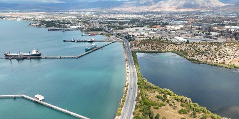 Ασπρόπυργος: Εθνική Οδός Αθηνών - Κορίνθου