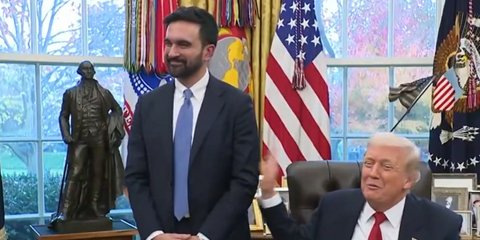  Τραμπ με τον δήμαρχο της Νέας Υόρκης