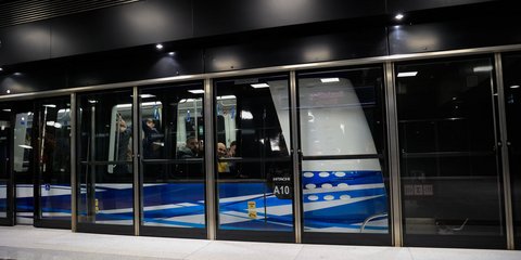 Συρμός στο Μετρό Θεσσαλονίκης