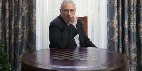 O Ρώσος πρώην μεγιστάνας του πετρελαίου, Μιχαήλ Χοντορκόφσκι 