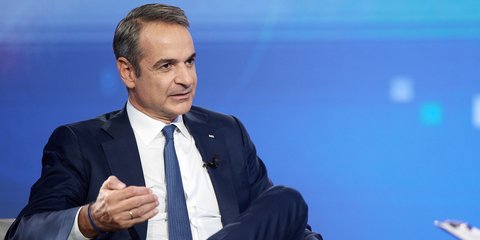 Ο πρωθυπουργός Κυριάκος Μητσοτάκης 