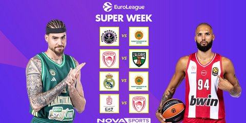 Η «Διαβολοβδομάδα» Νο4 της EuroLeague στο παρκέ του Novasports